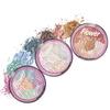5 Color Flower 3D Highlighter Eyeshadow Powder Face Makeup Palette Glow Shimmer Rainbow Highlight