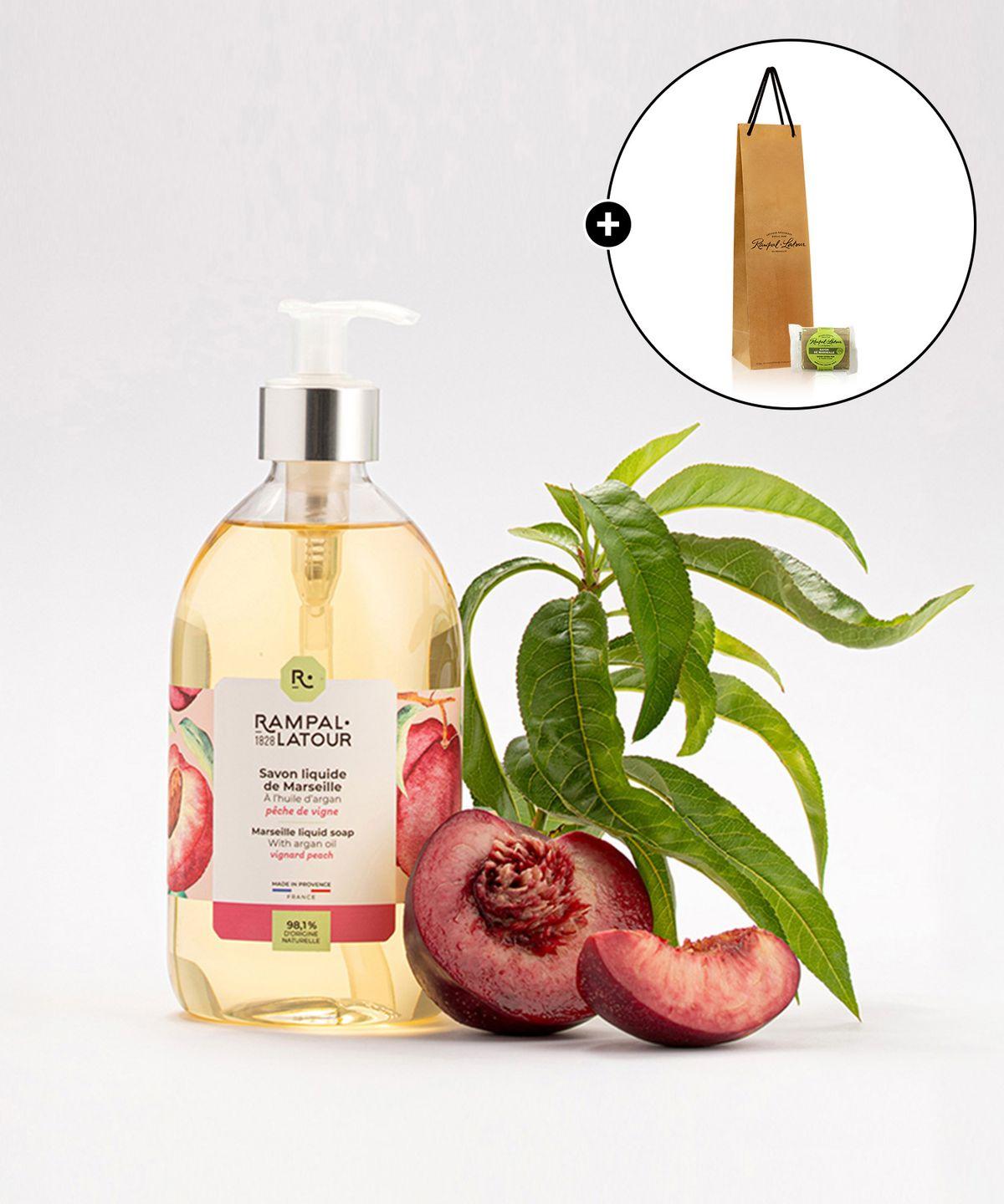 Sabon Liquid Peach 500ml (Liquid Soap)