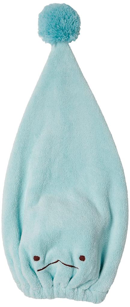 Marushin Swimming Towel Cap for Kids Sumikkogurashi Lizard Cap Hair Drying Towel For Girls and Boys Character Design Beach 6575025400 - - - Absorbent,