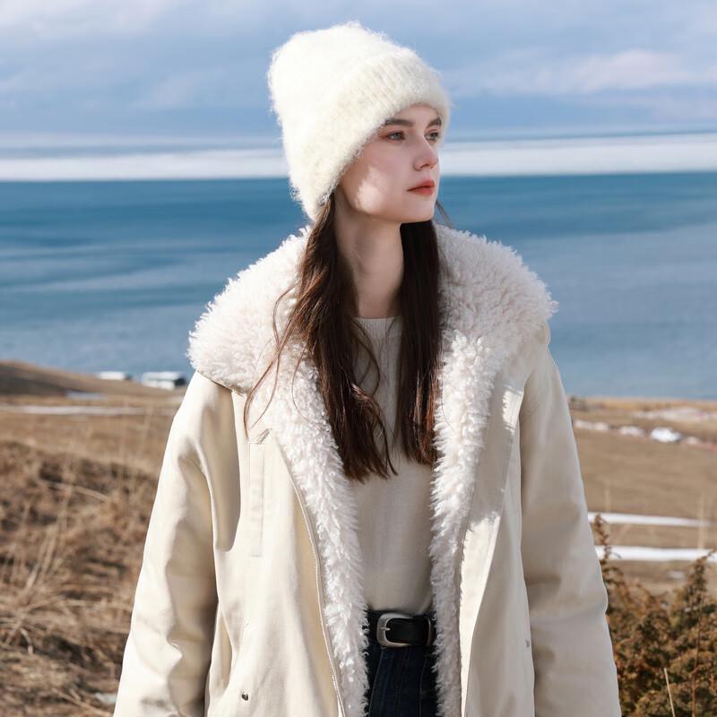 

SanCai Women s 90% Duck Down Short Parka Jacket S