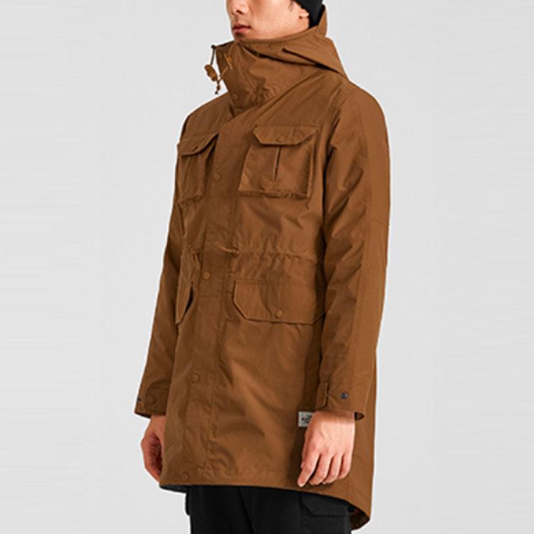 THE NORTH FACE Urban Exploration Waterproof, Windproof, Breathable, Water Repellent Windbreaker Jacket Men's Brown NF0A5B1A-0M2