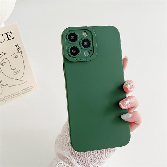 Official Liquid Silicone Case For Iphone 14 13 12 Mini 11 Pro Max Xs Xr X 6 7 8 Plus Se Shockproof Soft Skin Camera Protect Capa