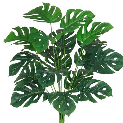 Nordic Simulated Green Plants Large 18-Head Turtle Leaves Home Decoration Turtle Bamboo Fake Plants Potted Simulated Green Leaves