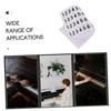 Hoement Removable Piano Keyboard Note Label Set, 88-Key Piano Key Stickers, Learning Piano Stickers with Notes and Numbers