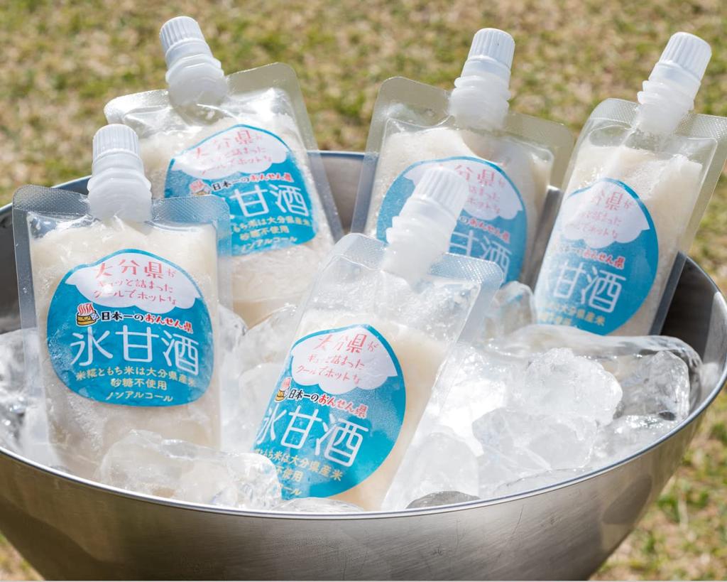 Kojiya Honten Ice Amazake 100ml x 10 Salt Sports Ice Slurry [Frozen] (Sugar, Alcohol, Free)