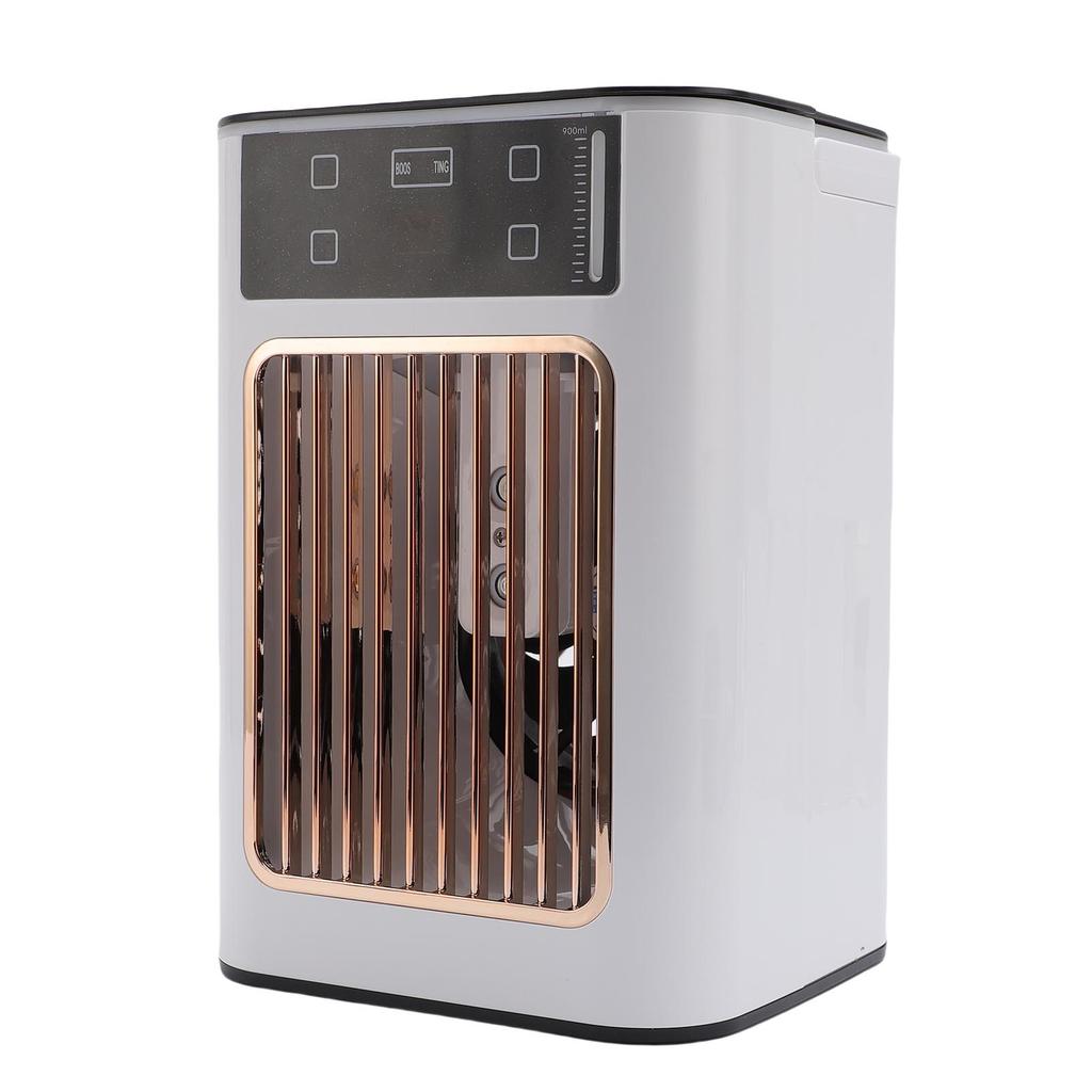 Air Cooling Fan 3 Speeds Multifunctional Portable Air Conditioner Fan Humidifier with 900ML Water Tank