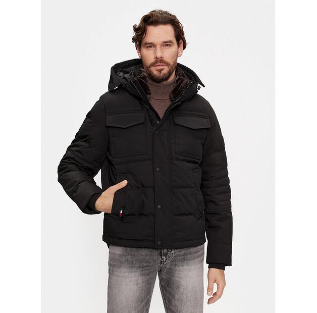 Winter Jacket Tommy Hilfiger Rockie MW0MW32790, Black, Regular Fit