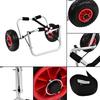Kayak Canoe Wheel   Boat Carrier Trolley Cart Transport with 10\" Large Wheels for Convenient Storage Transport