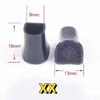 1pair New High Heel Protector Covers for Women Black Transparent Invisible Non-slip Wearable Heel Cover Shockproof Accessories