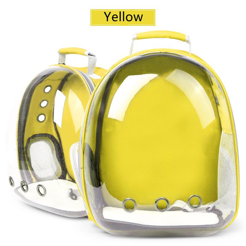 Cat Carrier Bags Pet Carriers Small Dog Cat Backpack Breathable Travel Space Capsule Cage Pet Transport Bag Carrying For Cat