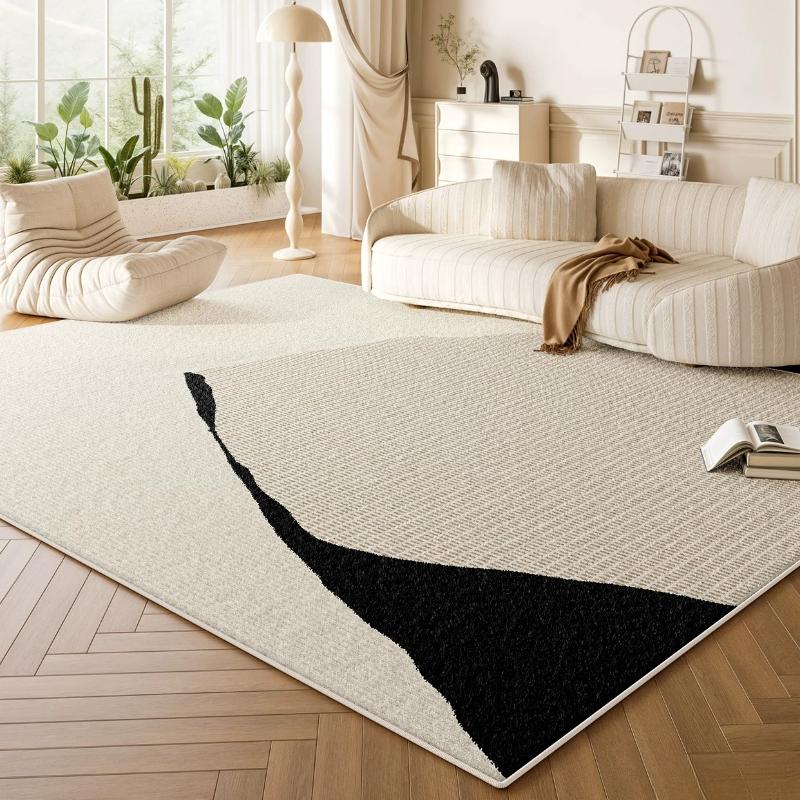Modern Style Living Room Decoration Washable Carpet Home Fluffy Soft Rug Large Area Rugs for Bedroom Thick Plush Study Floor Mat