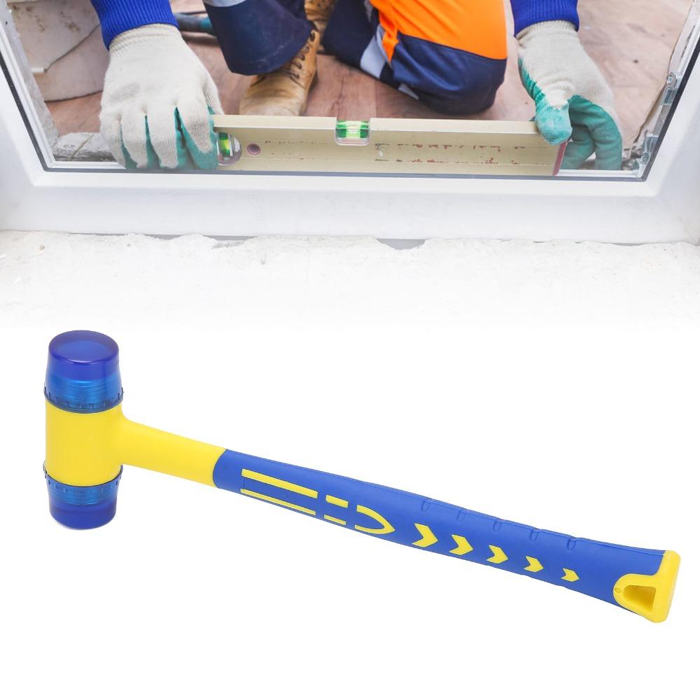 Shockproof Double-Sided Mallet Anti-Slip Small Hammer Mounted Hammer Furniture Assembly