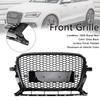 Grilă Bumper Față Fagure Negru Lucios Potrivită Q5 2013-2017
