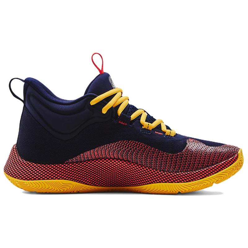 Under Armour Curry Hovr Splash 'Midnight Navy Taxi' Sneakers 3024719-403