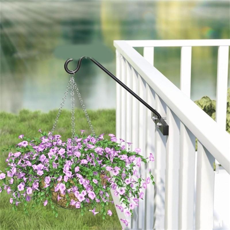 360 Swivels Bird Feeders Hook Outdoor Multifunctional Decks Plant Hanger for Hanging Wind Chimes Bird Houses