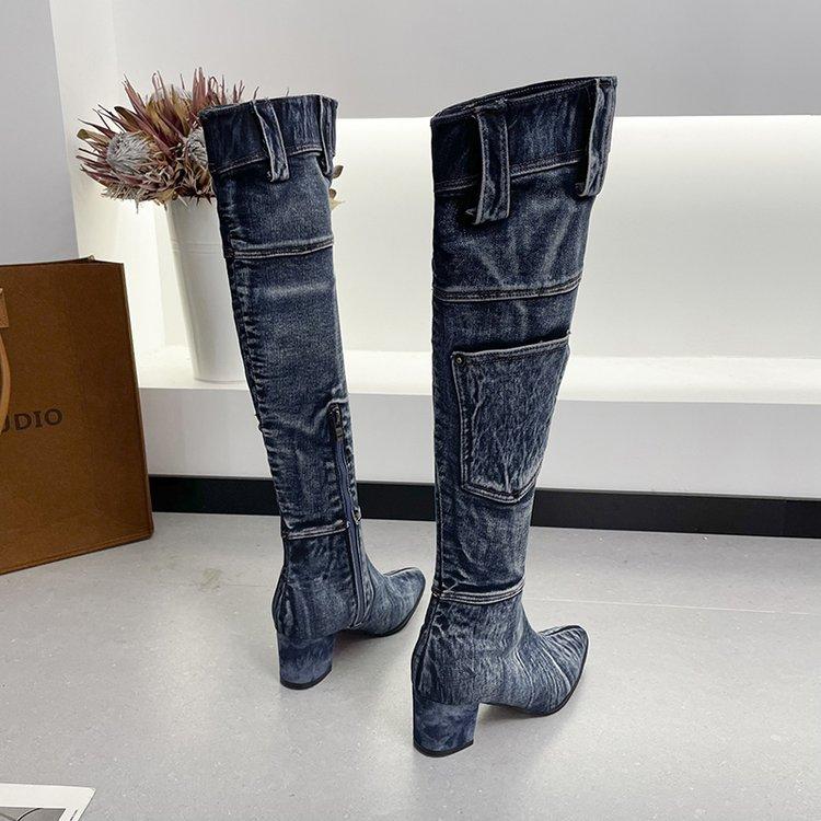 

Женская обувь 35 синий