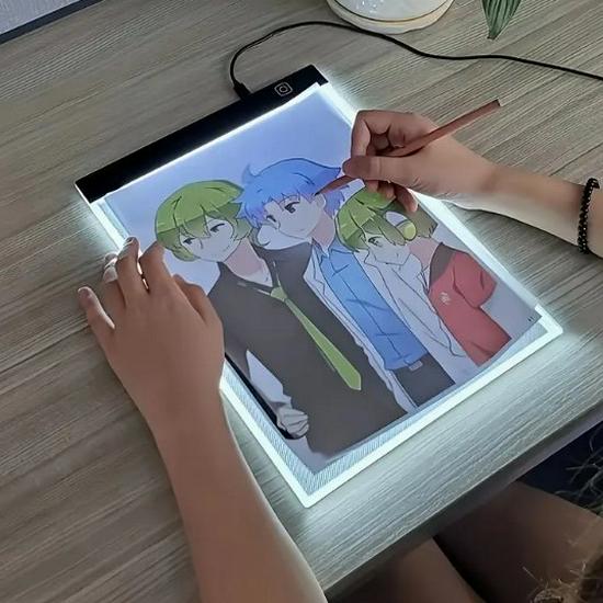 Glow-in-the-Dark Double-Sided Acrylic Drawing Board: A Perfect New Year Gift for Kids and Friends