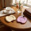 Washable Teacup Coaster Thickened Table Mat Decorative Mat Heat Resistant Coaster  Office