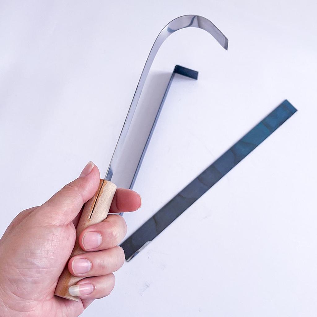 Traditional Textured Pottery Trimming and Decorating Stainless Steel Tool Set