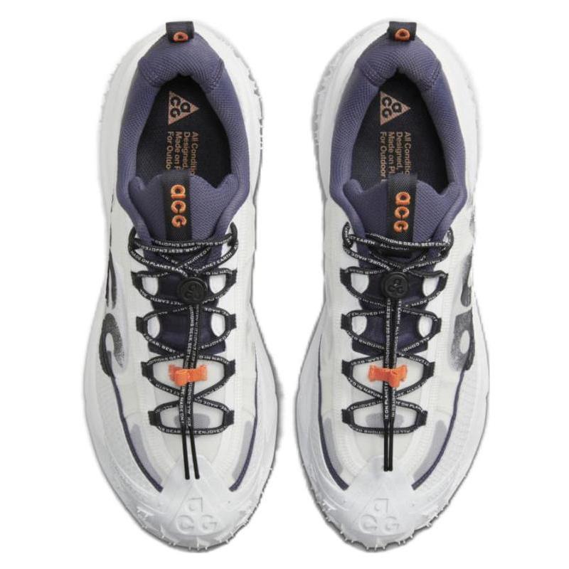 Nike Acg Mountain Fly 2 Low White Bright Mandarin Sneakers Casual Shoes DV7903-001