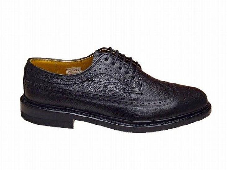 Pánské boty Wingtip 2585N černé [Regal] 24,5 cm
