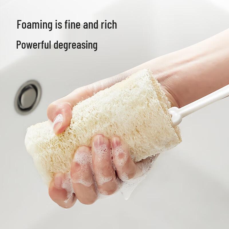 Cooker King Natural Loofah Pot Brush Set