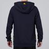 Adidas Big Logo Print Fleece-Lined Pullover Hoodie Men Hoodie Blue HB5092