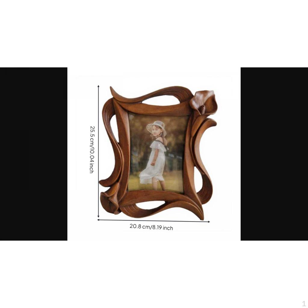 Vintage Hars fotolijst, 7 centimeter Glas, Bureau Display, Bruiloftsdecoratie