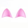 2pcs Cute Motorcycle Helmet Cat Ears Stickers Universal Electric Car Helmet Decoration Styling Sticker Helmet Accessories Decals