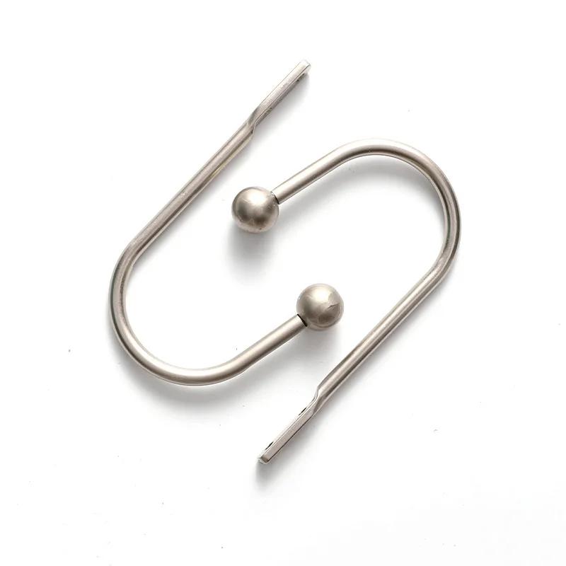 Carved Small Crystal Ball Aluminum Alloy Curtain Wall Hook Crystal Curtain Storage Vacation Home Decoration