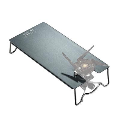 NANGGEAR Solo Kitchen Single Burner Iwatani Heat Insulation Table Solo Table Aluminum Table with Storage Bag Camping Kitchen SOLO KITCHEN CB-JCB