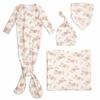 Aden + Anais  Authentic Japanese Product  Baby Gift Snuggle Knit Newborn Gift Set Rosettes Angn40001 120 X 120cm