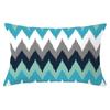 30*50cm Geometric Black and Yellow Pattern Printing Decorative Sofa Living Room Home Furnishing Polyester Rectangular Pillowcase