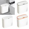 Automatic Garbage Bucket Kitchen Toilet Wastebasket with Lids Intelligent Induction Trash Bin for Laundry Living Room