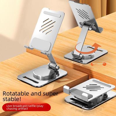 Sammenleggbart stativ for mobiltelefon og nettbrett i aluminiumslegering