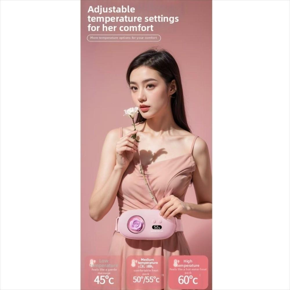 USB Charging Portable Menstrual Heating Pad Electric Heating Belt for 5V1800mAh for /Office/Travel