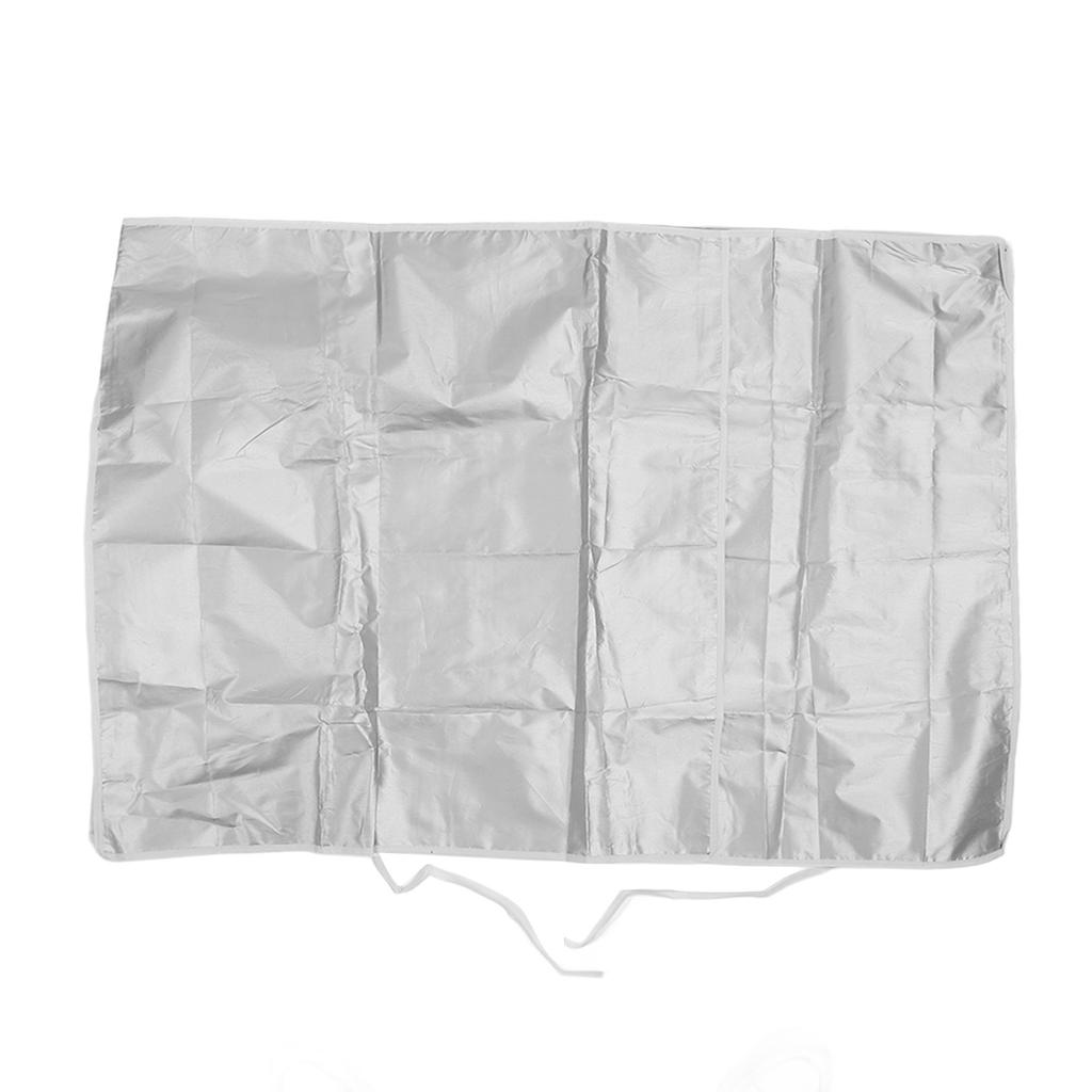 Window Air Conditioner Cover Sun Protection Waterproof Dustproof Air Conditioner Protection Cover for Winter Outside
