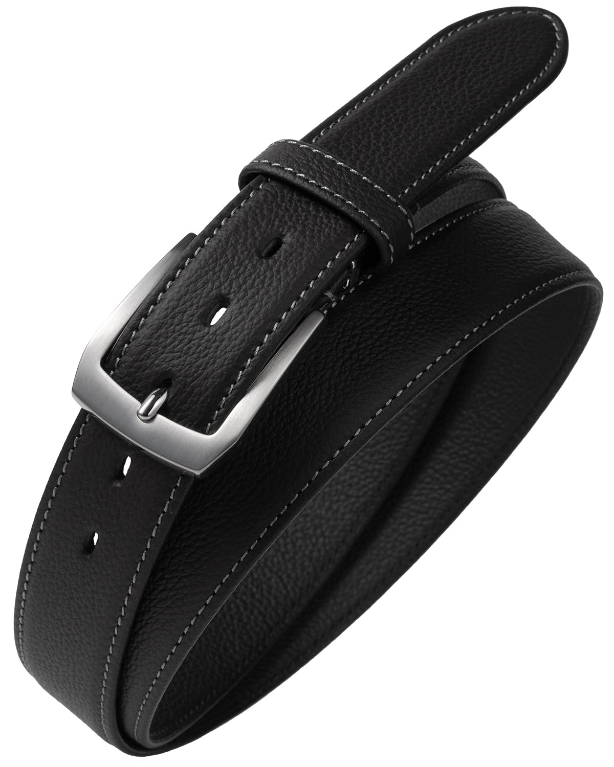 

TAVARAT Moto Кожа x Сделано из Натуральной Коровьей Кожи Прочный и Мужской Ремень, Tps-186 (Черный Серый), Япония, Кожа, Водоотталкивающий