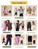 2025 Winter Kids' White Duck Down Hooded Jacket - Warm, Casual Outerwear for Boys and Girls