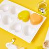2025 New Silicone Mould Cake 8 Cavity Heart Shaped Mousse Pastry Bakeware Tools DIY Chocolate Cake Molds Fudge Cupcake Decoratin