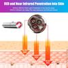 9W Portable Red Light Therapy LED Therapy Pen Infrared Soft Scar Wrinkle Removal Treatment Acne Laser Pen