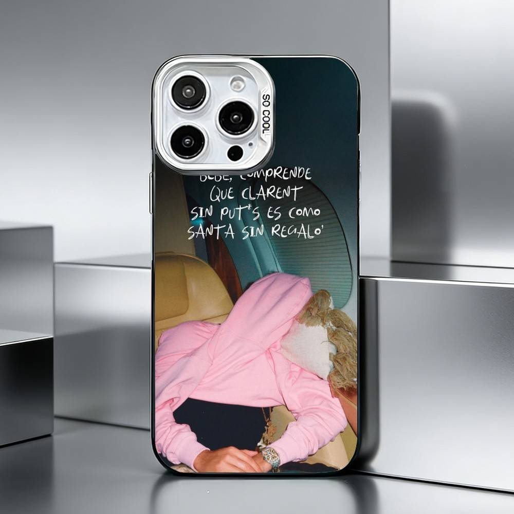 Singer C-Clarent Scat P-Pack-ES Phone Case For iPhone 17,16,15,14,13,12,11 Plus,Pro Max,XS,Colored silver phone case