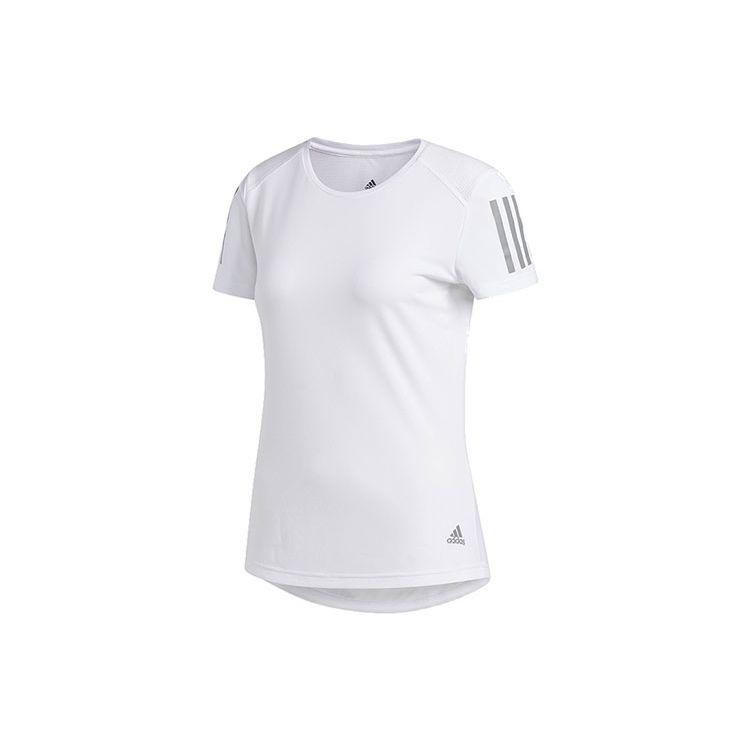 

Adidas Футболка Own The Run с коротким рукавом для бега Женские топы Белый DQ2620 M