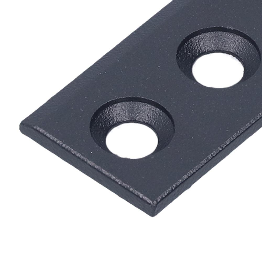 Easy Install Barn Door Track Connector Carbon Steel Sliding Door Hardware Kit TV Wall Mount