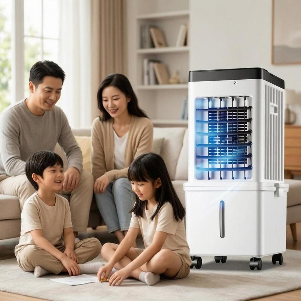 Refroidisseur d'air avec réservoir d'eau Oscillant Évaporation Haut de gamme