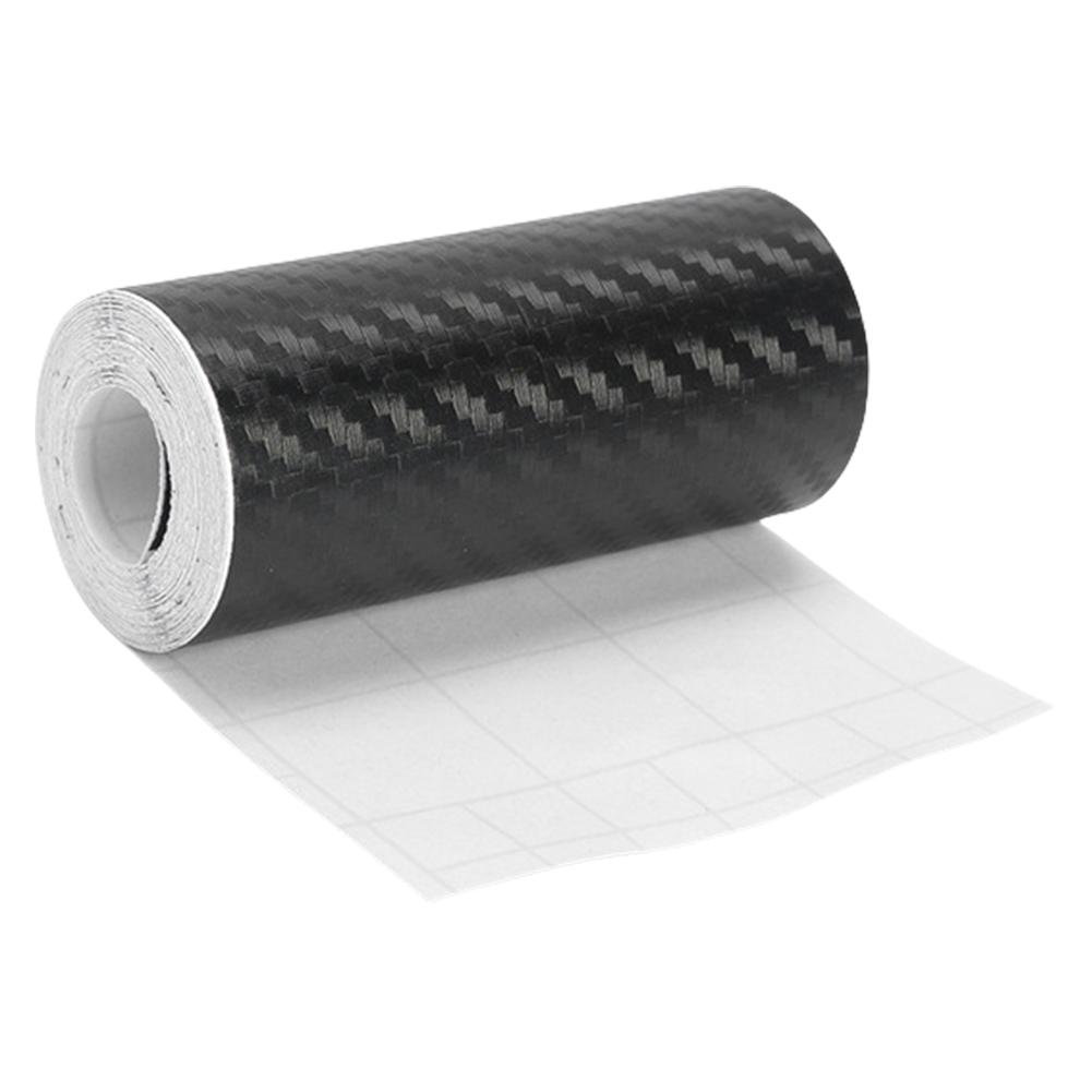 

3D Carbon Fiber DIY Paste Protector Strip Waterproof Car Door Sill Side Anti Scratch Tape Car Door Edge Anti-Scratch Tape 7m