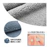 Etech Wrap Towel, 80cm Length, Rolled Towel, Large, Plain, Absorbent, Soft, Fluffy, Fluffy, After Bath, Pool Towel, Microfiber Bath Towel (Pink)