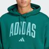Adidas Letter Hoodie Long Sleeve Sweatshirt Men tops Green KC3873