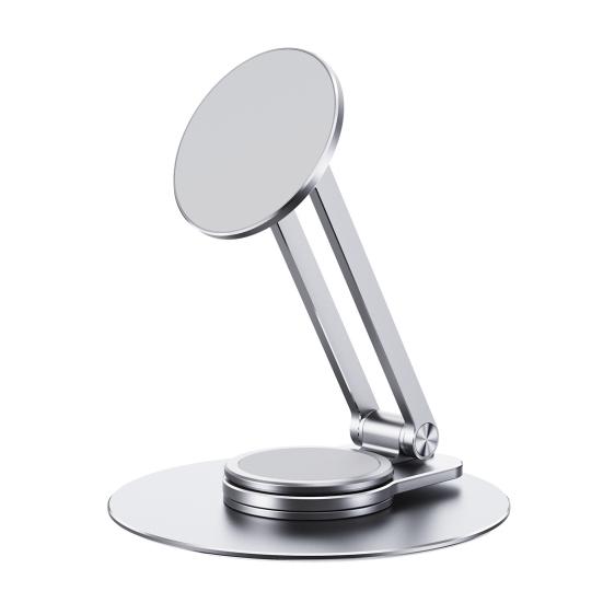 Foldable Phone Holder High Stability 360-Degree Rotating Angle Adjustable Universal Magnetic Desktop