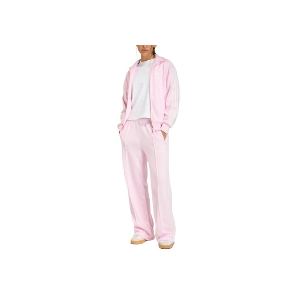 adidas Originals Firebird Mohair Stehkragen Locker Geschnitten Reißverschluss Sport Langarm Jacke Damen Jacken KS7778